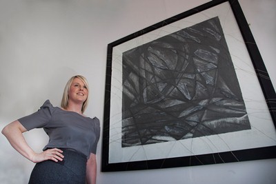 Arts and Business Cymru, Pictured is Cath More.