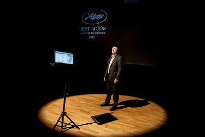 Prestatyn's Scala Cinema and Arts Centre boasts a media suite kitted out with state-of-the-art computers and software while digital network links allow for interactive dynamic presentations on the big screen. Pictured is  General Manager Chris Bond.