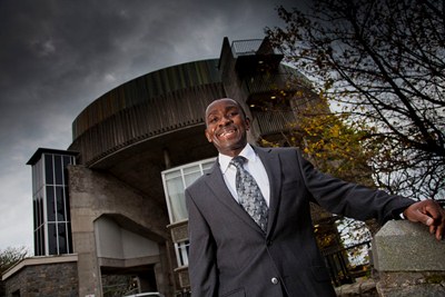 Coleg Harlech. new estates manager Gib Walker