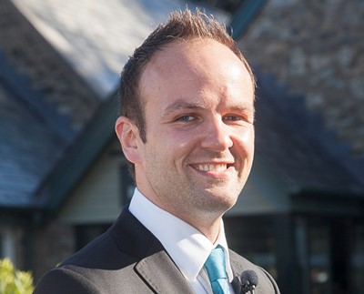 food North Wales Forum at Bodnant Welsh Food. Pictured is Forum Chair, Aled Williams award-winning Chef, Cennin Restaurant.