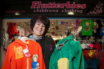 DARWIN SHOPPING CENTRE SHREWSBURY. Pictured is Jane Jarman at the newly opened Flutterbies,Pride Hill.