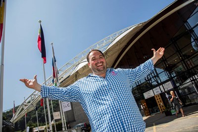Llangollen International Musical Eisteddfod, Thursday.Wynne Evans.