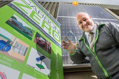 Gareth Jones of Carbon Zero in St Asaph shortlisted agaon for the Free 2 Network awards he won a few years ago.