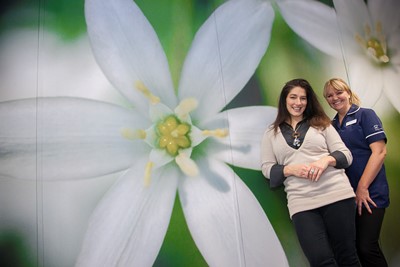 Spire Healthcare, Abergele Pictured is Psychotherapist Diane Youdale with Manager Andrea Carri