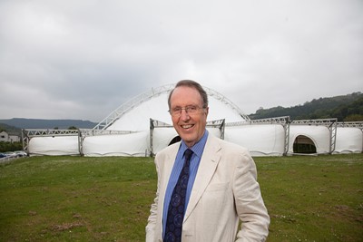 Eisteddfod Llangollen, Pictured is the New Chairman Gethin Davies.
